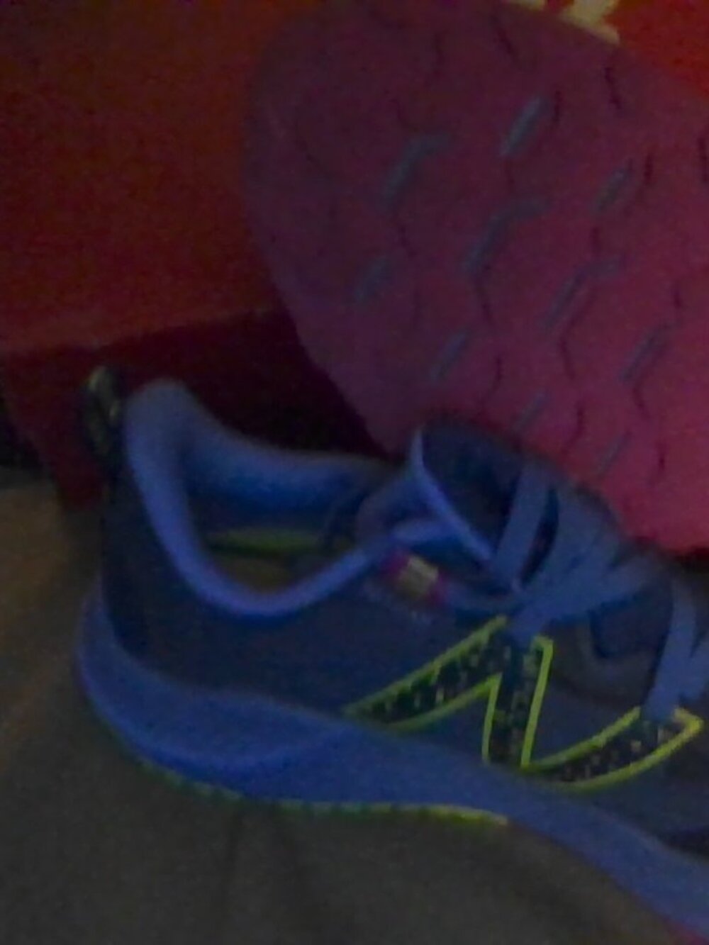 Brand new women's new balance blue trail runner sz 7